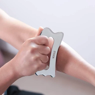 Stainless Steel Gua Sha Scraping Massage Tool IASTM Tools Great Soft (STICKON-05), another view