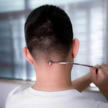 Gua Sha Massage Tool Stainless Steel Gua Sha Scraping Massage Tools (STICKON-31), another view