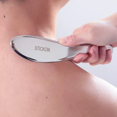 Stainless Steel Gua Sha Muscle Scraper Tools Set, Scraping Massage Tool (M), another view