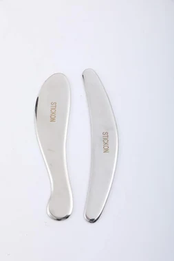 Stainless Steel Gua Sha 2 in 1 Scraping Massage Tools Scar Tissue Tool (STICKON-35), another view