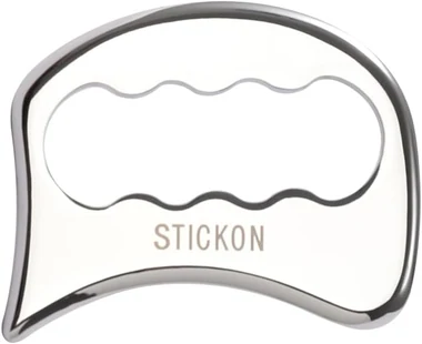 2 in 1 Stainless Steel Gua Sha, Acupressure Pen, Physical Therapy Tools (STICKON-60), another view
