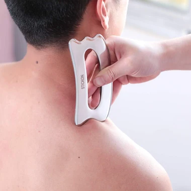 Stainless Steel Gua Sha Scraping Massage Tool IASTM Tools Great Soft (STICKON-05), another view