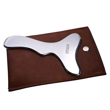Guasha Tool Scraping Massage Tools Gua Sha Stainless Steel IASTM Tools (STICKON-23), another view