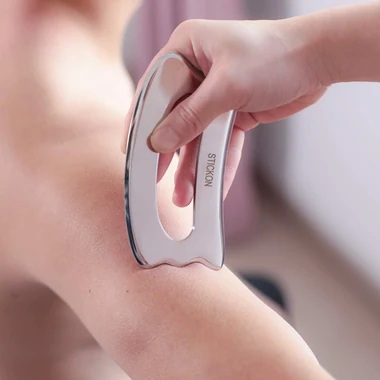 Stainless Steel Gua Sha Scraping Massage Tool IASTM Tools Great Soft (STICKON-05), another view