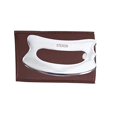 Stainless Steel Gua Sha Scraping Massage Tool IASTM Tools Great Soft (STICKON-05), another view