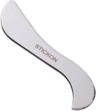 Stainless Stee Gua Sha Set 2 in 1, Scraping Massage Tools Kit & IASTM (STICKON-52), another view