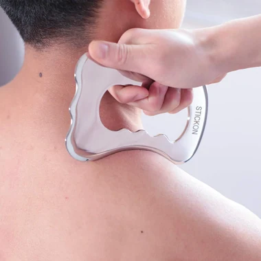 Stainless Steel Gua Sha Scraping Massage Tool IASTM Tools Great Soft (STICKON-04), another view