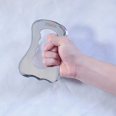 Stainless Steel Gua Sha Scraping Massage Tool IASTM Tools Great Soft (STICKON-04), another view