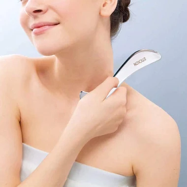 Stainless Steel Gua Sha Scraping Massage Tool IASTM Tools Great Soft (D), another view