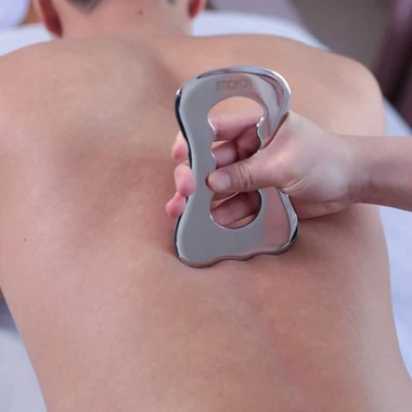 Stainless Steel Gua Sha Scraping Massage Tool IASTM Tools Great Soft (STICKON-04), another view