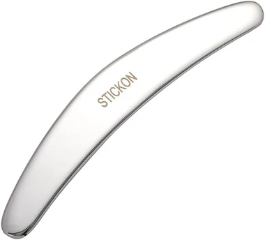 Stainless Steel Muscle Scraper Tools Set 2 in 1 Gua Sha Scraping Massage (STICKON-48), another view