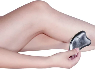 Stainless Steel Gua Sha Muscle Scraper Tools Set Massage Scraper (J), another view