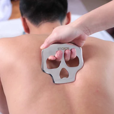 Stainless Steel Gua Sha Massage Tool - Great Soft Tissue Mobilization -, another view