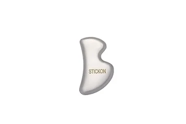 Stainless Steel Muscle Scraper Tools Set 2 in 1 Gua Sha Scraping Massage (STICKON-48), another view