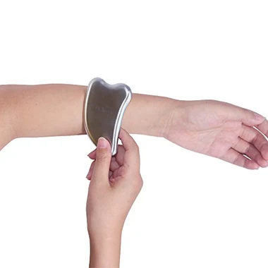 Stainless Steel Gua Sha Scraping Massage Tool - IASTM Tools Great Soft (HEART), another view