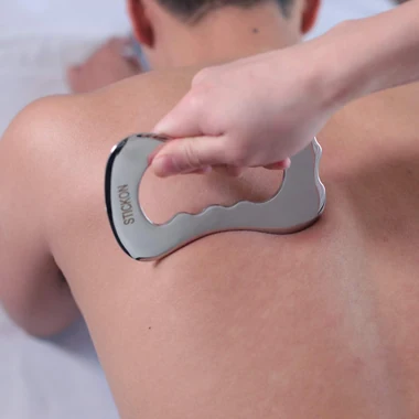 Stainless Steel Gua Sha Scraping Massage Tool Set IASTM Tools Great Soft, another view