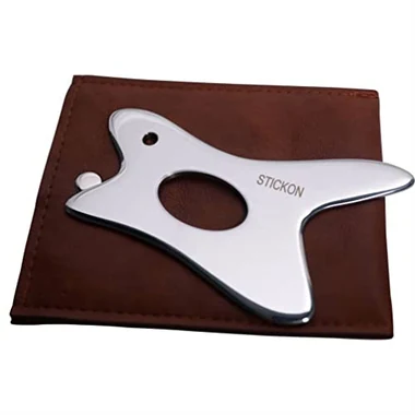 Gua Sha Massage Tool Stainless Steel Gua Sha Scraping Massage Tools (STICKON-22), another view