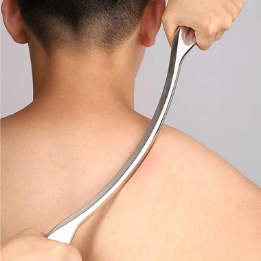 Stainless Steel Gua Sha Scraping Massage Tool IASTM Tools Great Soft (E), another view