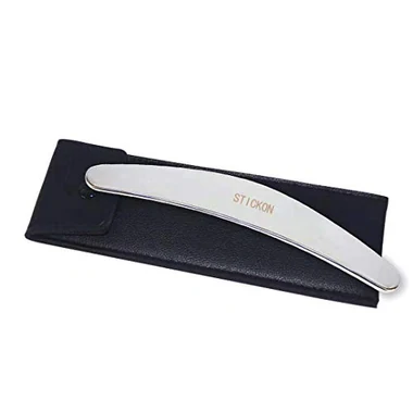 Stainless Steel Gua Sha Scraping Massage Tool IASTM Tools Great Soft (SICKLE), another view